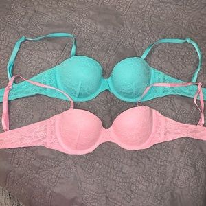 Victoria’s Secret lace bras (set of 2)